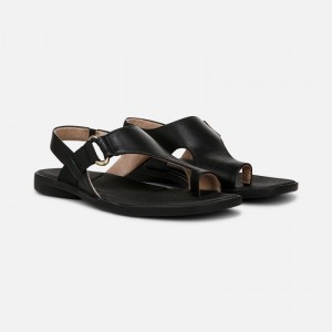 Sandalias Planas Naturalizer Para Mujer SOUL Freya Sandal Negras JT02-1122X4