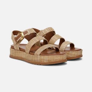 Sandalias Plataforma Naturalizer Para Mujer 27 EDIT Zizi Sandal Beige BQ83-9873P4