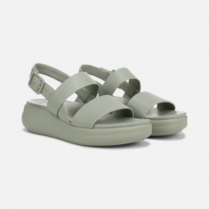 Sandalias Plataforma Naturalizer Para Mujer Coast Wedge Sandal Verde IH26-3456E0