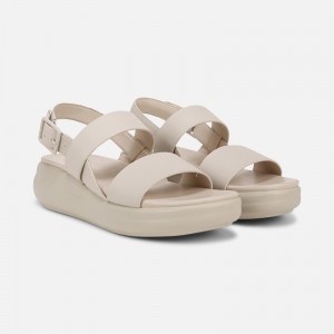 Sandalias Plataforma Naturalizer Para Mujer Coast Wedge Sandal Creme US76-7406I8