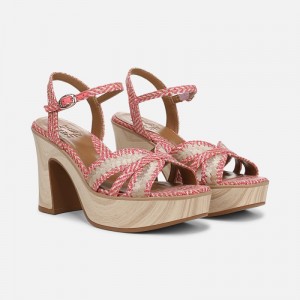 Sandalias Plataforma Naturalizer Para Mujer Katalina Platform Sandal Rosas JD10-6170K3