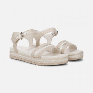 Sandalias Plataforma Naturalizer Para Mujer Neila Sandal Beige EH26-7036I2