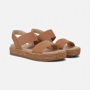 Sandalias Plataforma Naturalizer Para Mujer SOUL Diana Strappy Sandal Rosas Doradas ID27-7547C5