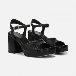 Sandalias Tacón Naturalizer Para Mujer 27 EDIT Paloma Platform Sandal Negras OM09-6189H7