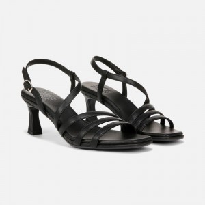 Sandalias Tacón Naturalizer Para Mujer Galaxy Dress Sandal Negras EM40-8720O8