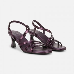 Sandalias Tacón Naturalizer Para Mujer Galaxy Dress Sandal Moradas PZ42-9012T3