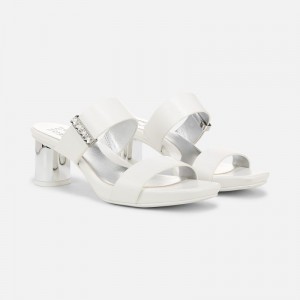 Sandalias Tacón Naturalizer Para Mujer Ida 2 Dress Sandal Blancas YL13-4463G5