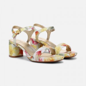 Sandalias Tacón Naturalizer Para Mujer Izzy Dress Sandal Amarillo AO06-6816W7