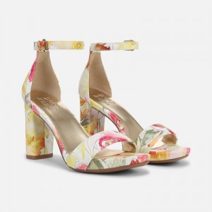 Sandalias Tacón Naturalizer Para Mujer Joy Dress Sandal Amarillo BU74-1664E1