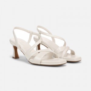 Sandalias Tacón Naturalizer Para Mujer Kieran Strappy Dress Sandal Blancas ZE04-9384S7