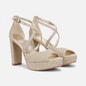Sandalias Tacón Naturalizer Para Mujer Melody Dress Sandal Marrones Claro WF29-0319P4
