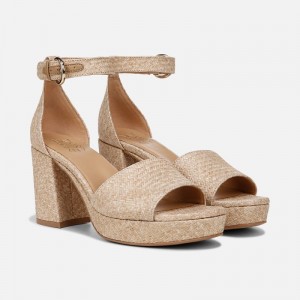 Sandalias Tacón Naturalizer Para Mujer Pearlyn Dress Sandal Beige ZD67-7057Q7