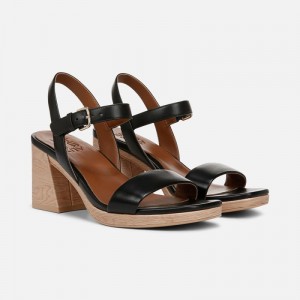 Sandalias Tacón Naturalizer Para Mujer Rose Dress Sandal Negras GH77-1157D4