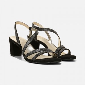 Sandalias Tacón Naturalizer Para Mujer Vanessa Dress Sandal Negras YM42-7762M7