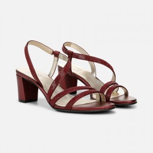 Sandalias Tacón Naturalizer Para Mujer Vanessa Dress Sandal Rojas KS06-0996H6