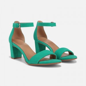 Sandalias Tacón Naturalizer Para Mujer Vera Dress Sandal Verde YG91-3921S3