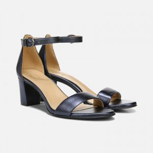 Sandalias Tacón Naturalizer Para Mujer Vera Dress Sandal Azul Marino XU21-1751Y4