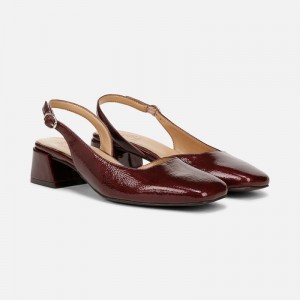 Zapatos Destalonados Naturalizer Para Mujer Jayla Slingback Pump Rojas XC06-5706Q9