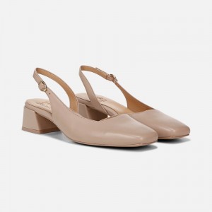Zapatos Destalonados Naturalizer Para Mujer Jayla Slingback Pump Marrones BV87-7547S3