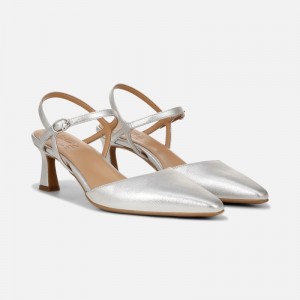 Tacon Gatito Naturalizer Para Mujer Tara Dress Shoe Plateadas CS08-0048M6