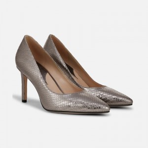 Tacones Naturalizer Para Mujer 27 EDIT Adele Pump Plateadas UL31-1271O9