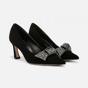 Tacones Naturalizer Para Mujer 27 EDIT Emery Bow Pump Negras UA59-7619Z8