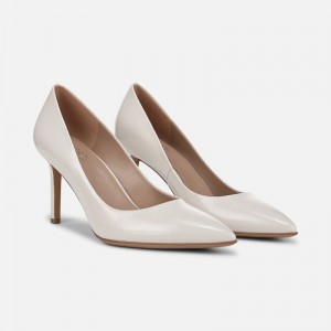 Tacones Naturalizer Para Mujer Anna Pump Blancas UB34-5434K9