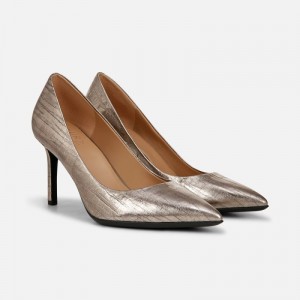 Tacones Naturalizer Para Mujer Anna Pump Doradas BE70-1590E5