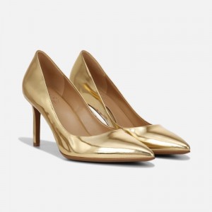 Tacones Naturalizer Para Mujer Anna Pump Doradas CZ80-5750T7