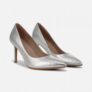 Tacones Naturalizer Para Mujer Anna Pump Plateadas YJ77-1767K3