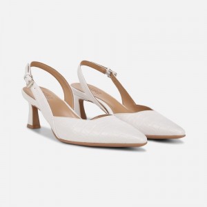 Tacones Naturalizer Para Mujer Dalary Slingback Pump Blancas XE17-4827M8