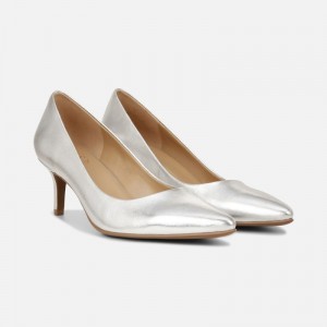 Tacones Naturalizer Para Mujer Everly Pump Plateadas HR96-4316V4