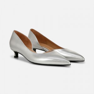 Tacones Naturalizer Para Mujer Gallent Pump Plateadas LX07-8057F7