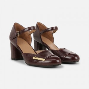 Tacones Naturalizer Para Mujer Lavish Mary Jane Pump Rojas Oscuro IG06-0626N5