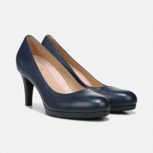 Tacones Naturalizer Para Mujer Michelle Pump Azul Marino RH94-7664G0