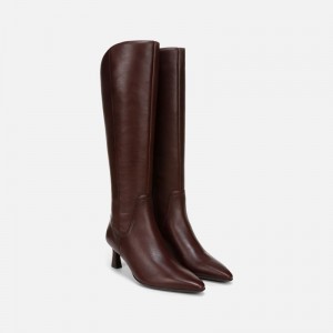 Botas De Pantorrilla Ancha Naturalizer Para Mujer Deesha Wide Calf Knee High Boot Chocolate EN89-4309U4