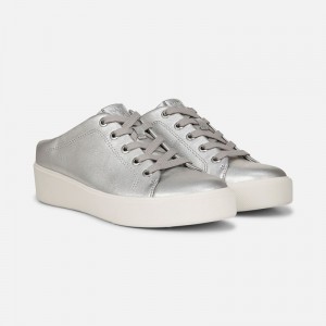 Zapatillas sin Cordones Naturalizer Para Mujer Morrison Mule Slip On Plateadas JM71-3861S8