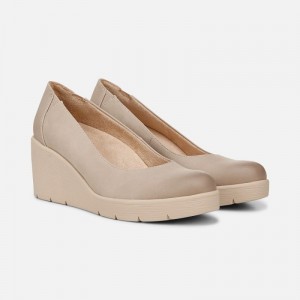 Zapatos Cuña Naturalizer Para Mujer SOUL About Time Wedge Pump Gris Marrones ZF26-0316L6