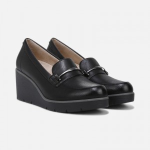 Zapatos Cuña Naturalizer Para Mujer SOUL Achieve Wedge Negras NJ72-4542W5