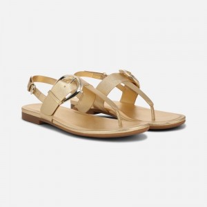 Zapatos Naturalizer Para Mujer Taylor Sandal Doradas Oscuro OU27-3547I6
