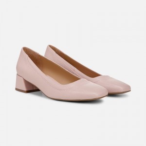 Zapatos Tacon Bloque Naturalizer Para Mujer Huntley Block Heel Pump Rosas NR50-2470U3