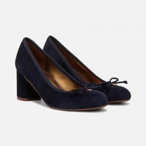 Zapatos Tacon Bloque Naturalizer Para Mujer Sienna Block Heel Pump Azules DC60-8610R6