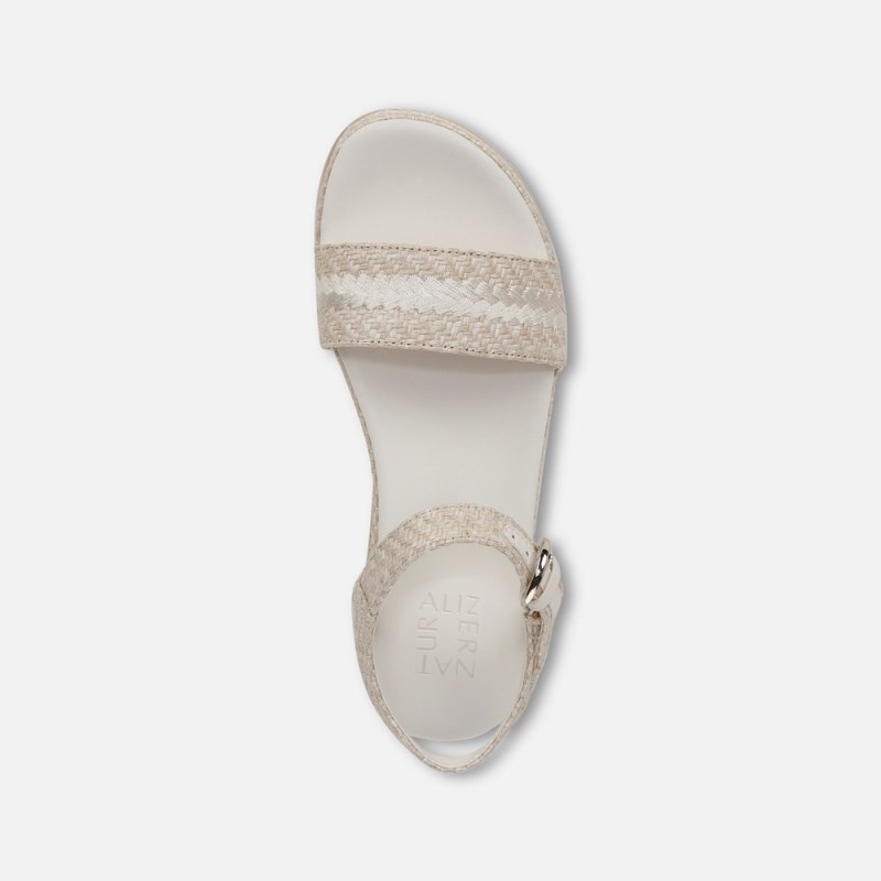 Sandalias Plataforma Naturalizer Para Mujer Neila Sandal Beige EH26-7036I2